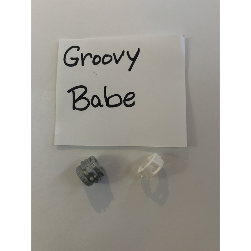 Lol Surprise OMG Doll Groovy Babe 2 Replacement Bracelets Silver & White